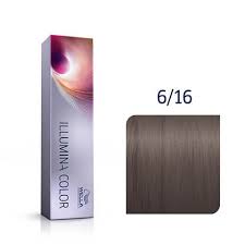 For fun gals who are not afraid to express themselves, one way to show off your vibrant personality this color melt has a soft transition from violet to icy blonde. Illumina Color 6 16 Dark Ash Violet Blonde Permanent Hair Color 6 16 Wella Professionals Wellastore