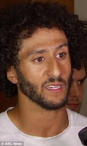 The niners quarterback who has been. Colin Kaepernick Decides To Sit Out The National Anthem In Black Lives Matter Protest Daily Mail Online