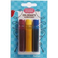 Scrapcooking stylo chocolat + colorant alimentaire en poudre vert d'eau. Auchan Colorants Alimentaires 3 Couleurs 3 Couleurs 3x6ml Pas Cher A Prix Auchan