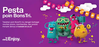 Beberapa waktu lalu untuk anda yang belum juga tahu apakah itu bonstri, juga akan kita ulas sedikit dalam hal feature nilai lebih besutan tri ini. Cara Cek Poin 3 Dan Cara Menukarkannya