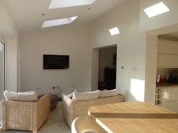 completion of rear extension at village