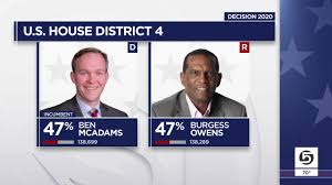 Owens Mcadams Still In Tight Race For Utah S 4th Congressional District