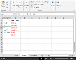 Get Cell Type In Excel In C