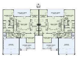 5000 Sq Ft Duplex With Bonus Room Family House Plans Multigenerational House Plans Duplex Plans