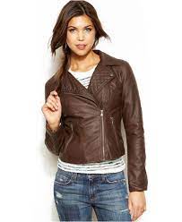 Celebrity Pink Faux Leather Quilted Moto Jacket Jackets Blazers Women Macy S Blazer Jackets For Women Celebrity Pink Jackets