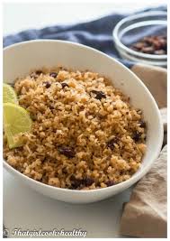 Servir con mas pollo desmenuzado. Arroz Con Coco Colombian Coconut Rice That Girl Cooks Healthy