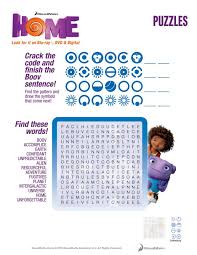 Science word search puzzles are a great way to get students comfortable with new science terms or strengthen science vocabulary. Free Dreamworks Home Printable Word Search Puzzle Page Mama Likes This