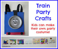 You can download pictures and instructions below. Train Party Crafts Craftulate