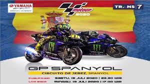 Jadwal balapan motogp belanda akan tersaji ahad malam ini, 27 juni 2021. Jadwal Live Streaming Trans7 Kualifikasi Motogp Spanyol 2020 Valentino Rossi Kesulitan Banjarmasin Post