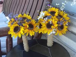 Jaimie mackey was the brides real weddings editor from 2013 to 2015. 12 Pc Sunflower And Purple Wild Flowers Rustic Wedding Etsy Custom Wedding Flowers Sunflower Wedding Sunflower Themed Wedding