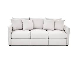 Adjust your reclining level, including headrest, at the touch of a button. Pin By Diondra Mccaa On My Apartment Reclining Sofa Sofa Sofa Pillow Sets