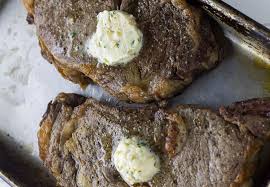 La Recette De Steak Au Beurre A L Ail Parfait A La Friteuse A Air Chaud Recipe Recipes Food Steak