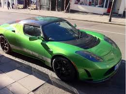 Tesla Roadster Sport 2 5 Green Color Best Car Image Tesla Roadster Tesla Roadster Sport Roadsters