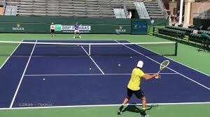 Berrettini said he's been using uber eats and other delivery apps for food inside the bubble during this year's open, but he hopes to help out bartocci, if possible. Matteo Berrettini Emil Ruusuvouri Iw Practice Mar 7 2020 4k 60fps Youtube