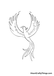 The phoenix by shalaris shining bird. Phoenix Drawing How To Draw A Phoenix Step By Step