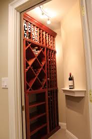 As you can see here, this is quite a narrow space that was cleverly utilized for client's wine storage. Wine Cellar Designs For Small Spaces Wineracks Com