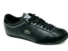 Lacoste Carew Mens Black Sneaker Casual Shoes Size Us 10 Uk
