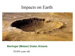 The crater which has a diameter of 1,250 meters and a depth of 173 meters, has a circumference of almost 5 km. Impacts On Earth Barringer Meteor Crater Arizona 50 000 Years Old Ppt Download