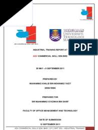 Application letter cara buat cover contoh yang bikin kamu gampang dapat kerjanformation security. Uitm Unikop Omt 330 Industrial Training Report Personal Computers Records Management