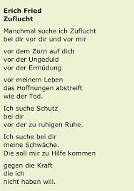 Zuflucht Erich Fried Gedichte Und Spruche Lyrik Worte Zum Abschied