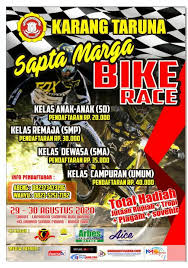 Boke dan anak sd : Ayo Daftarkan Bike Race Sapta Marga Dan Rebutkan Hadiah Jutaan Rupiah Suarabutesarko