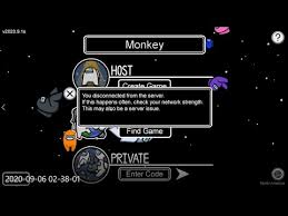 How To Easily Fix The Disconnected From The Server Error In Among Us Private Code Not Working Youtube