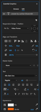 Using this free pack of motion graphics templates for premiere, you can quickly add customizable motion to your video projects without ever to install the.mogrt files (the template files that premiere uses for the essential graphics panel) in premiere, you need to open the essential graphics panel. How To Automatically Center Objects In Adobe Premiere Pro Cc 2017 Without Using The Legacy Title Editor Quora