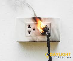 On larger board, a bad solder connection. Danger Signs That Tell You To Replace Your Power Socket Electrician Singapore Recommended Electrician Services Singapore