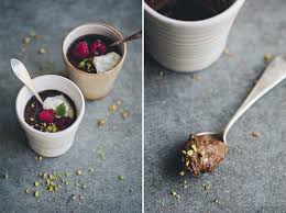 Almond Chocolate Pots De Creme By Green Kitchen Stories Pot De Creme Chocolate Almonds Creamy Chocolate Dessert