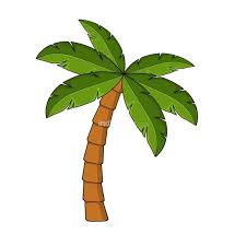 To get more templates about posters,flyers,brochures,card,mockup,logo,video,sound,ppt,word,please visit. Palm Tree Cartoon Isolated On White Single Palm Clipart Templa Indivstock