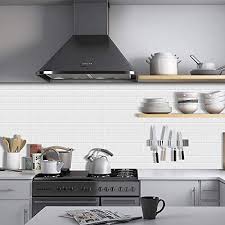 In fact, the subway tile kitchen backsplash model now becomes a favorite as well in a modern kitchen. Stickgoo 10 Sheet Thicker Design Peel And Stick Subway Tile Stick On Tiles Backsplash For Kitchen Bathroom In White Pricepulse