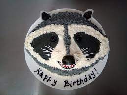 A2 (4.25x5.5) when it is folded. Raccoon Cake Cakecentral Com