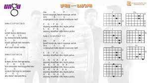 Lirik Lagu Ungu Sayang Kunci Gitar