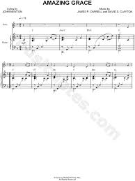 Download and print amazing grace sheet music for flute solo by traditional american melody from sheet music direct. Amazing Grace Flute Piano By Traditional Sheet Music Collection Solo Accompaniment Instrumental Parts Print Play Sku Cl0003527