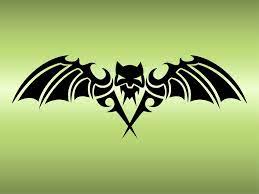 This tattoo is good when done in large size.; Bat Tattoo Design Vector Art Graphics Freevector Com