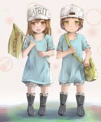 platelet hataraku saibou drawn by hikari niji かわいいアニメガール アニメの女の子 アニメイラスト