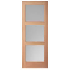 Top brands & styles · a zillion things home · something for everyone Three Panel Glass Interior Door Novocom Top