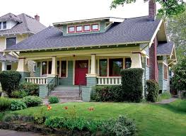 A Craftsman Neighborhood In Portland Oregon Old House Journal Magazine Craftsman Style Bungalow Craftsman Bungalow Exterior Craftsman House Plans