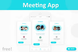 Download Free Meeting App Graphic By Creative Fabrica Freebies Creative Fabrica PSD Mockup Templates