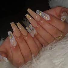 Pinterest Sarstephenn Long Acrylic Nails Coffin Ombre Acrylic Nails Long Acrylic Nails