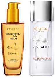Discover styling hair serums by l'oréal paris. Buy L Oreal Paris Best Of Hair Skin Care Extraordinary Oil Hair Serum For Women And Men 100 Ml And L Oreal Paris Revitalift Crystal Micro Essence 65 Ml Online At Low Prices