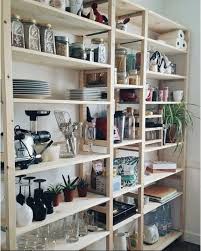 Einrichten Mit Simplen Holzregalen Sweet Home Ordnung Speisekammer Einr Einr In 2020 Kitchen Design Diy Home Decor Shelves