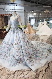 Buy Delicate Lace Long Sleeves Cinderella Wedding Dress With Embroidery Appliques Ow410 Big Wedding Dresses Wedding Dresses Cinderella Wedding Dress Patterns