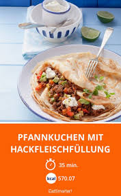 Pfannkuchen Mit Hackfleischfullung Rezept Rezepte Hackfleisch Rezepte Fleisch Gerichte