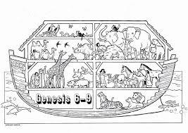 Noah 039 S Ark Coloring Pages Luxury Printable Popular Easy Coloring Noahs Ark Log Wall Christian Coloring Bible Coloring Pages Noahs Ark