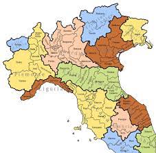 76 province nelle regioni a statuto ordinario; Cartina D Italia Con Capoluoghi E Province Monalliday