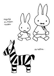 Nijntje En Haar Vader De Zebra Dieren Kleurplaten Kleurplaten Zebra Knutselen