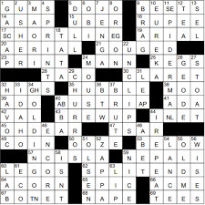1104 21 Ny Times Crossword 4 Nov 21 Thursday Nyxcrossword Com