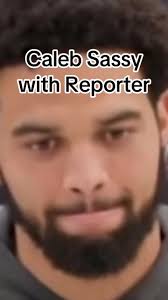 Reporter asked what countries has he traveled to.. Caleb said I’m here to  talk football #fyp #sports #nfl #chicago #bears #chicagobears #calebwilliams