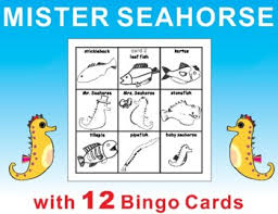 Seahorse meets on his way to the sea. Mister Seahorse Worksheets Teaching Resources Tpt